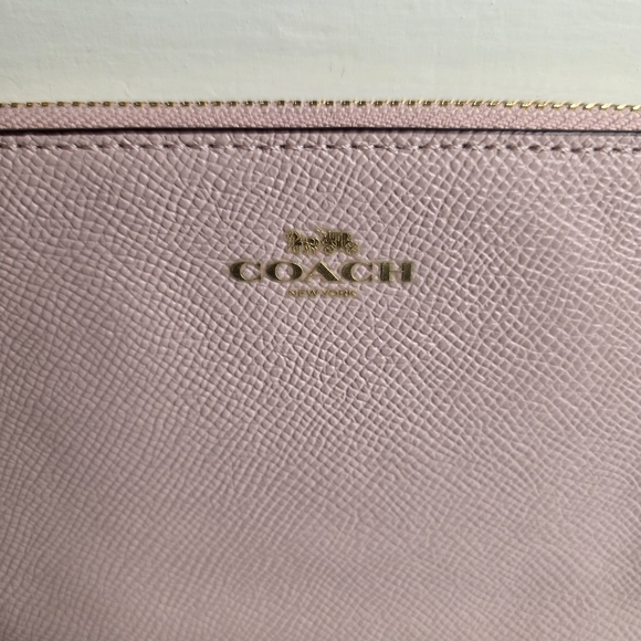 Coach Leather Wristlet – Powder Pink - Picture 5 of 5